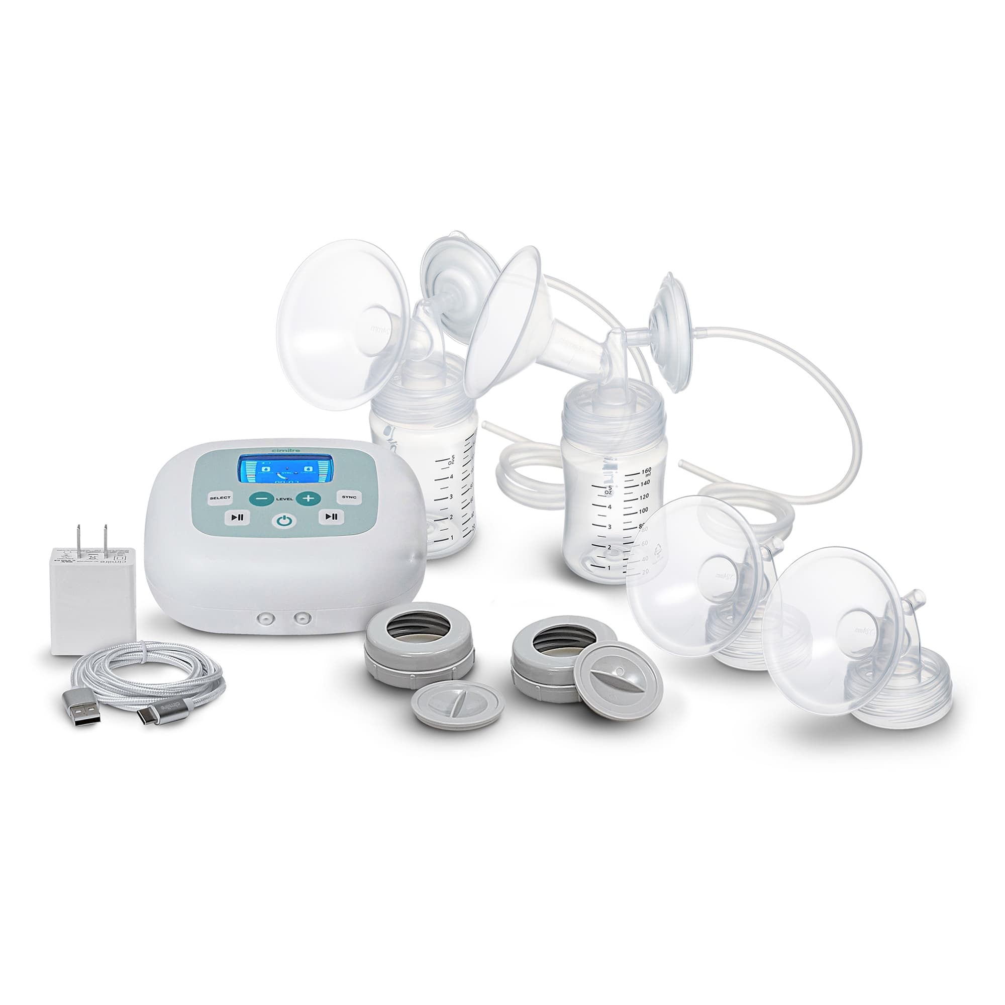 Cimilre S5+ Dual Motor Rechargeable Breast Pump Kit