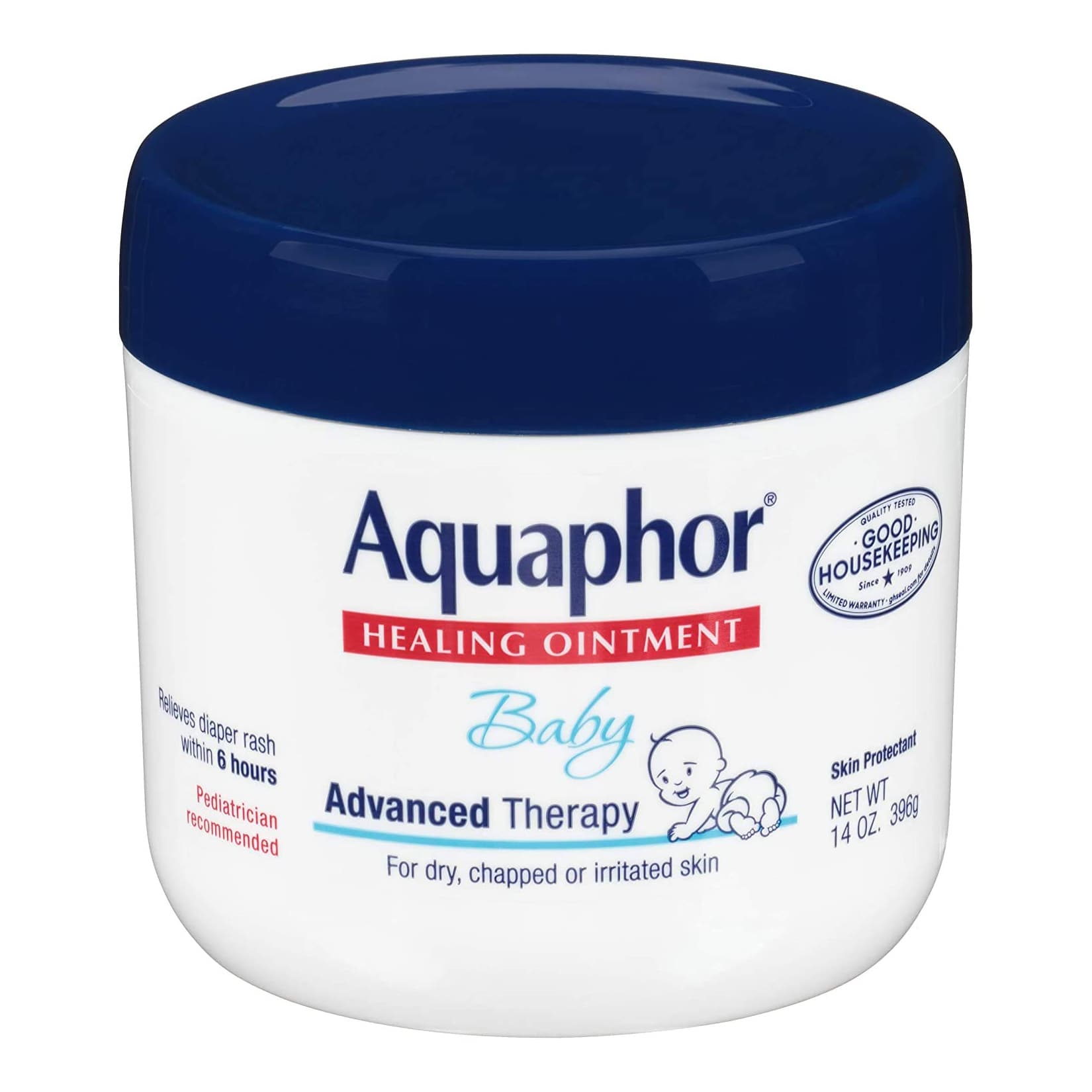 Aquaphor Advanced Therapy Baby Healing Ointment, 14 oz Jar - Each - Image 1