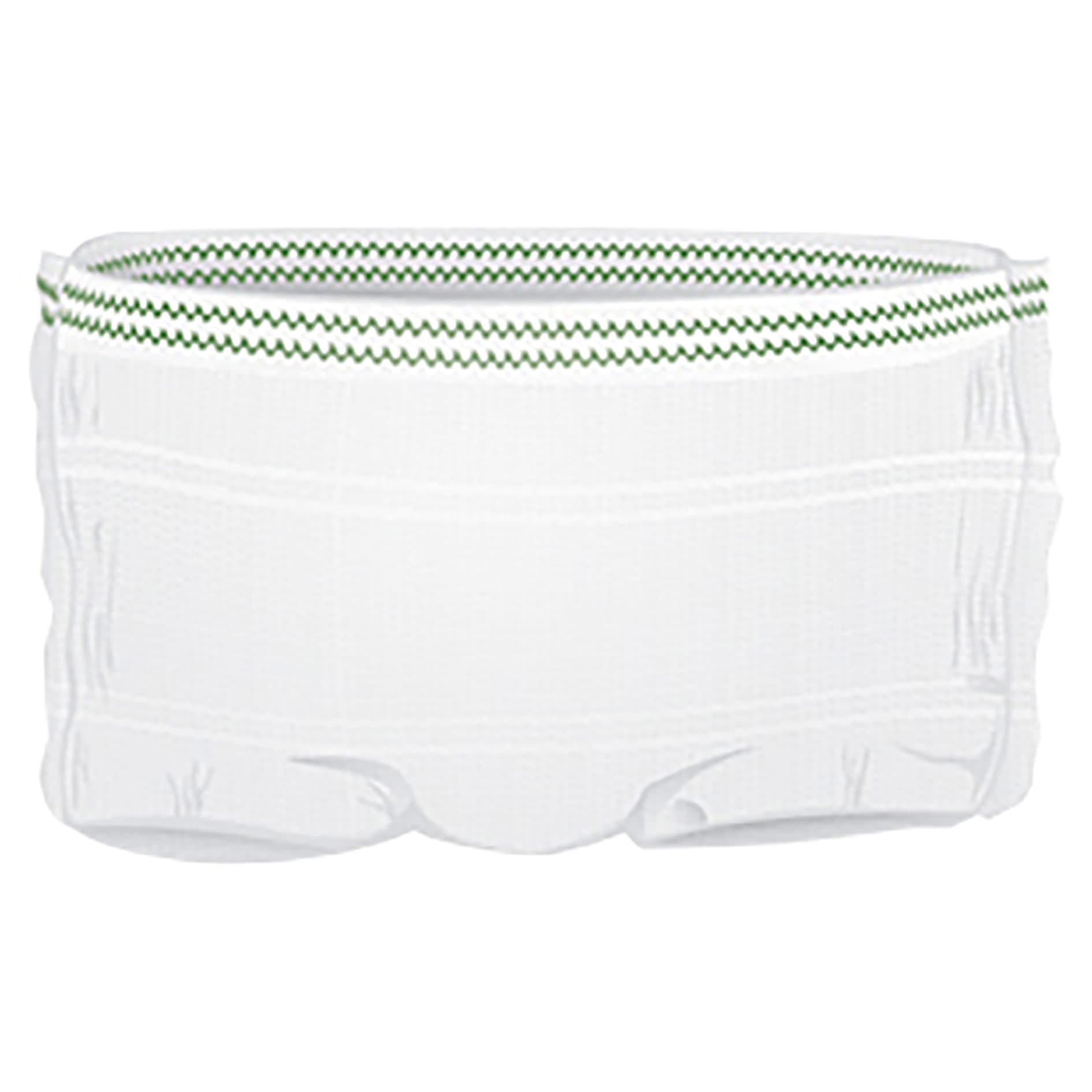 McKesson Adult Knit Weave Pull On Knit Pant, X-Large, White-Green Waistband - Case of 100 - Image 1