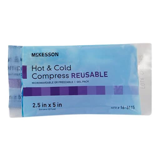 McKesson Cold and Hot Compress Pack, Extra Small, 2-1/2 x 5 inch - Image 1