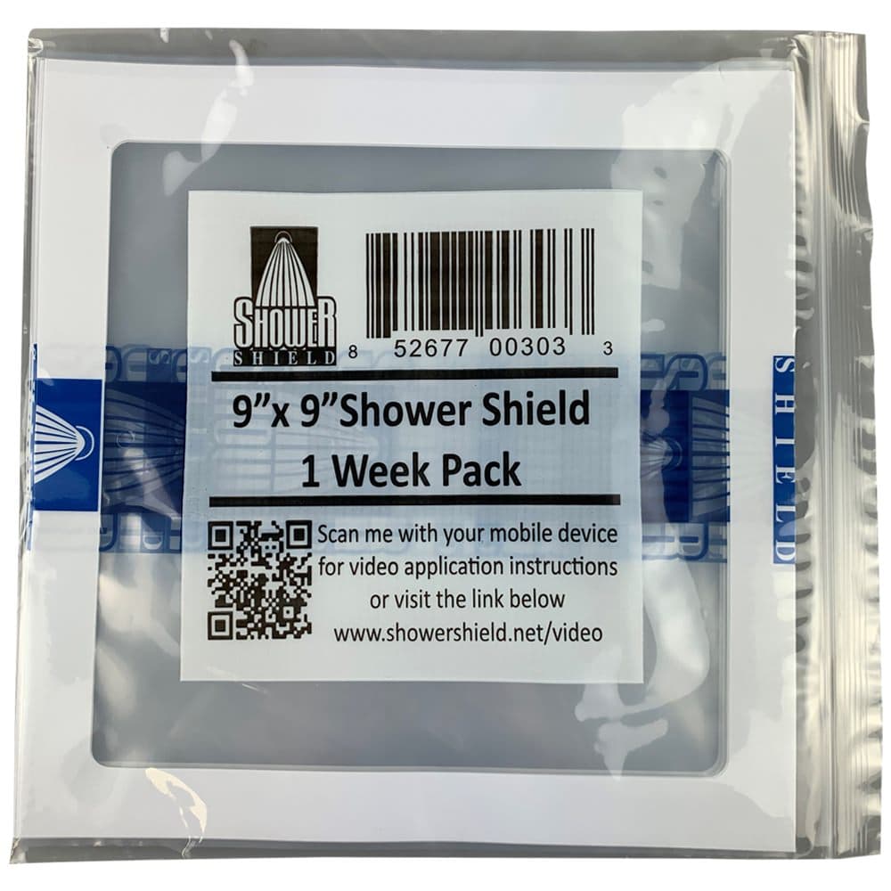 Shower Shield Water Barrier for Wounds, Shower Cover - Image 4
