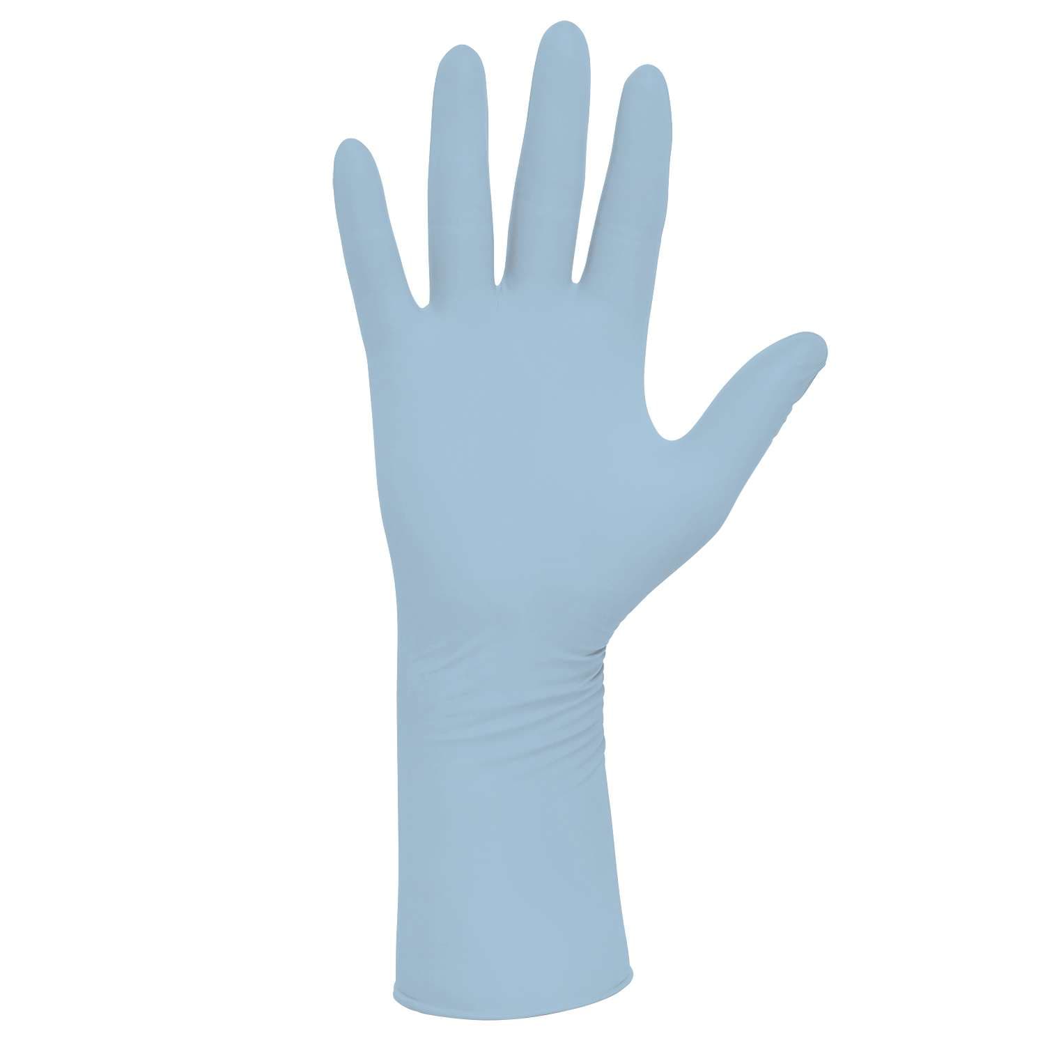 Halyard Purezero HG3 Light Blue Nitrile Gloves, Large - Case of 1500 - Image 1