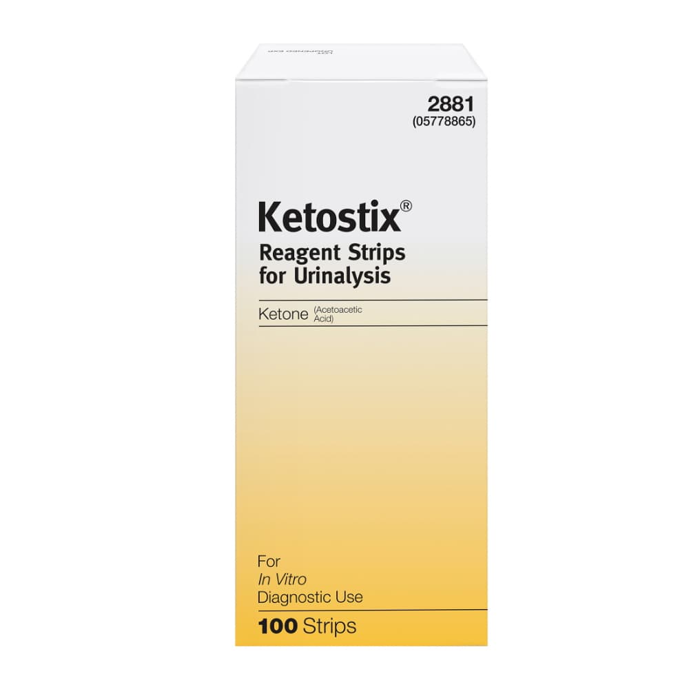 Ketostix Urine Reagent Test Strip - Case of 100 - Image 1