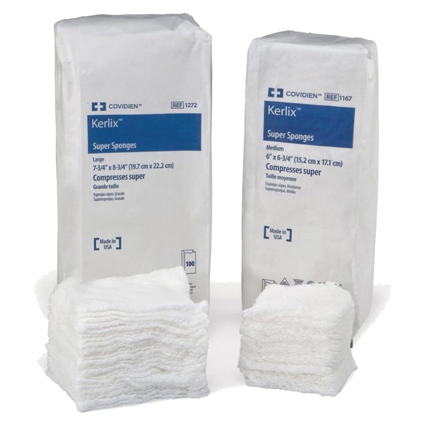 Covidien Kerlix Super Sponges