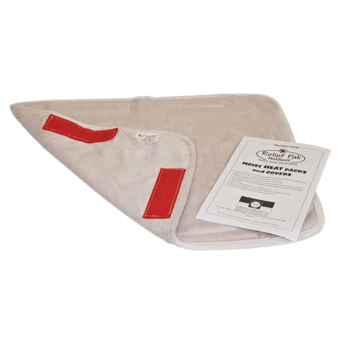 Relief Pak HotSpot Moist Heat pack Covers, All-Terry Covers, Half Size, 12 x 15 Inch - Case of 12 - Image 1