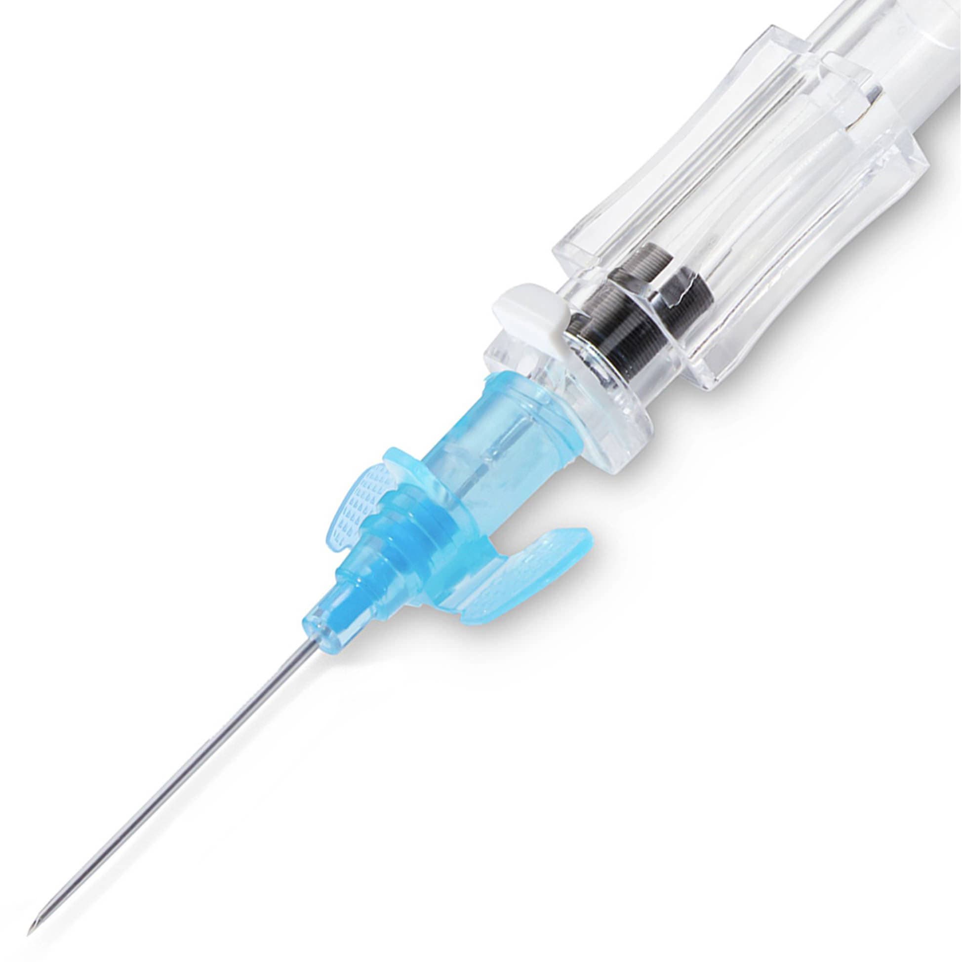 McKesson Peripheral IV Catheter with Winged Hub, 22 Gauge, 1 Inch, 36 mL /min - Case of 200 - Image 1