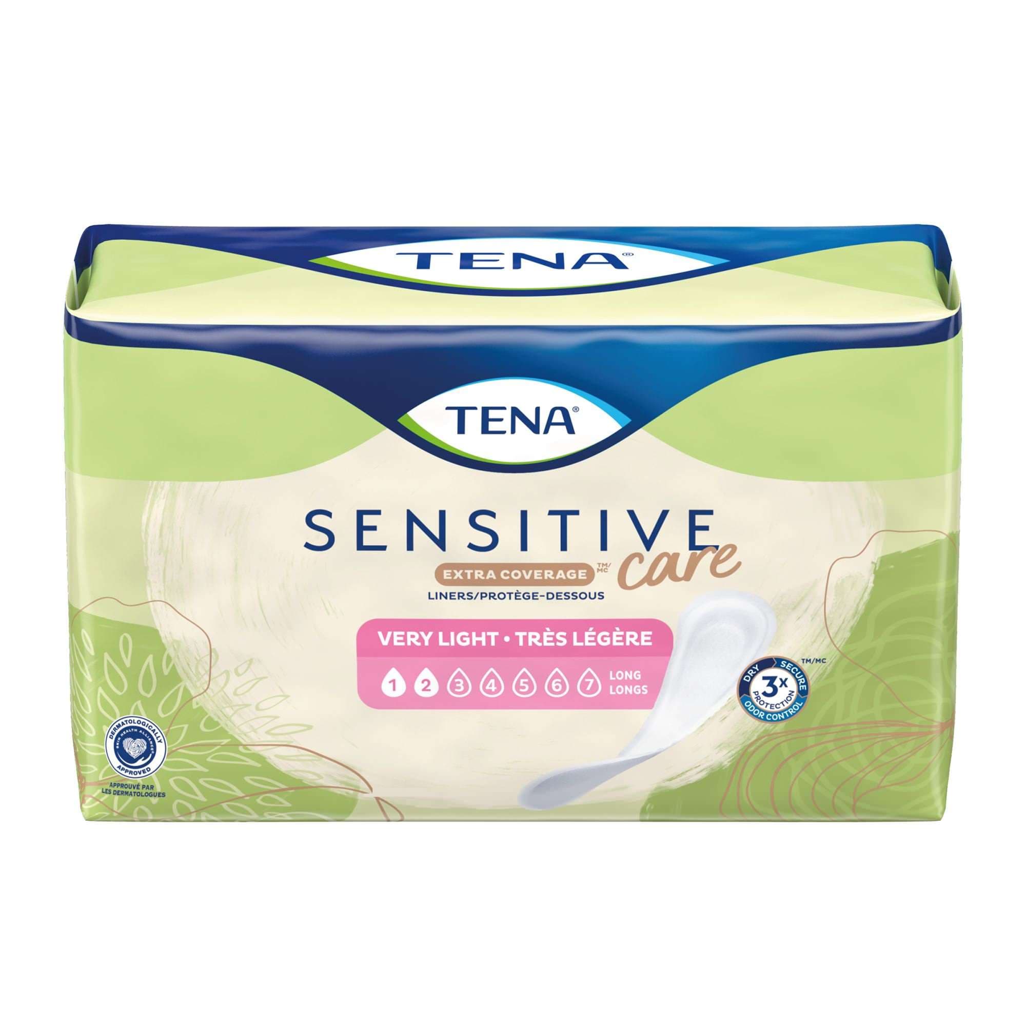 TENA Sensitive Care Very Light Liners - Package of 50 - Image 1