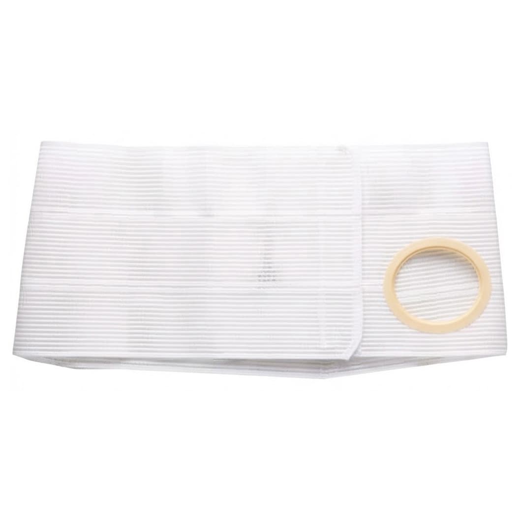 Nu-Hope 9" Ostomy Support Belt without Prolapse Flap, 3 Inch Small, White - Each - Image 1