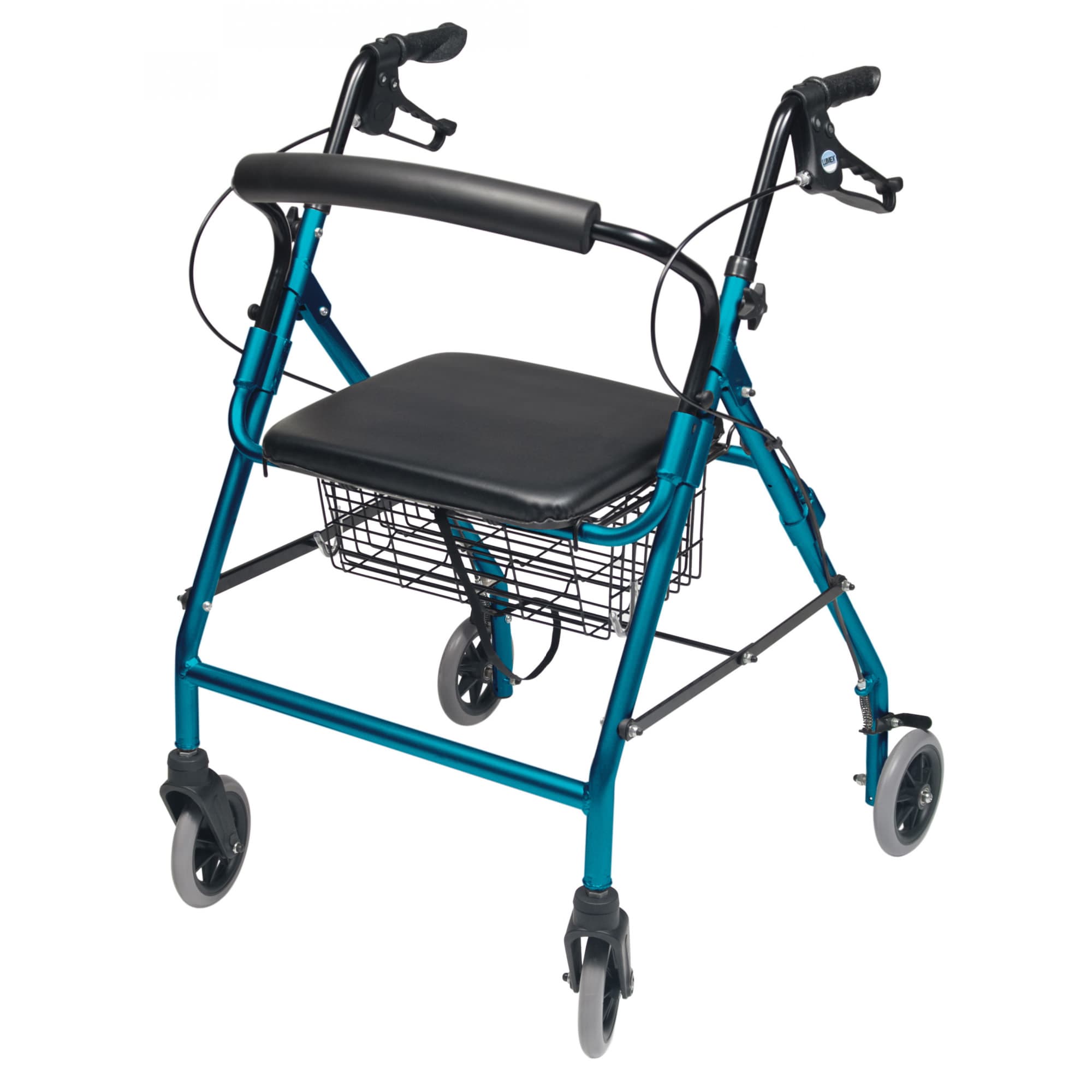 Lumex Walkabout Wide Four-Wheel Rollator