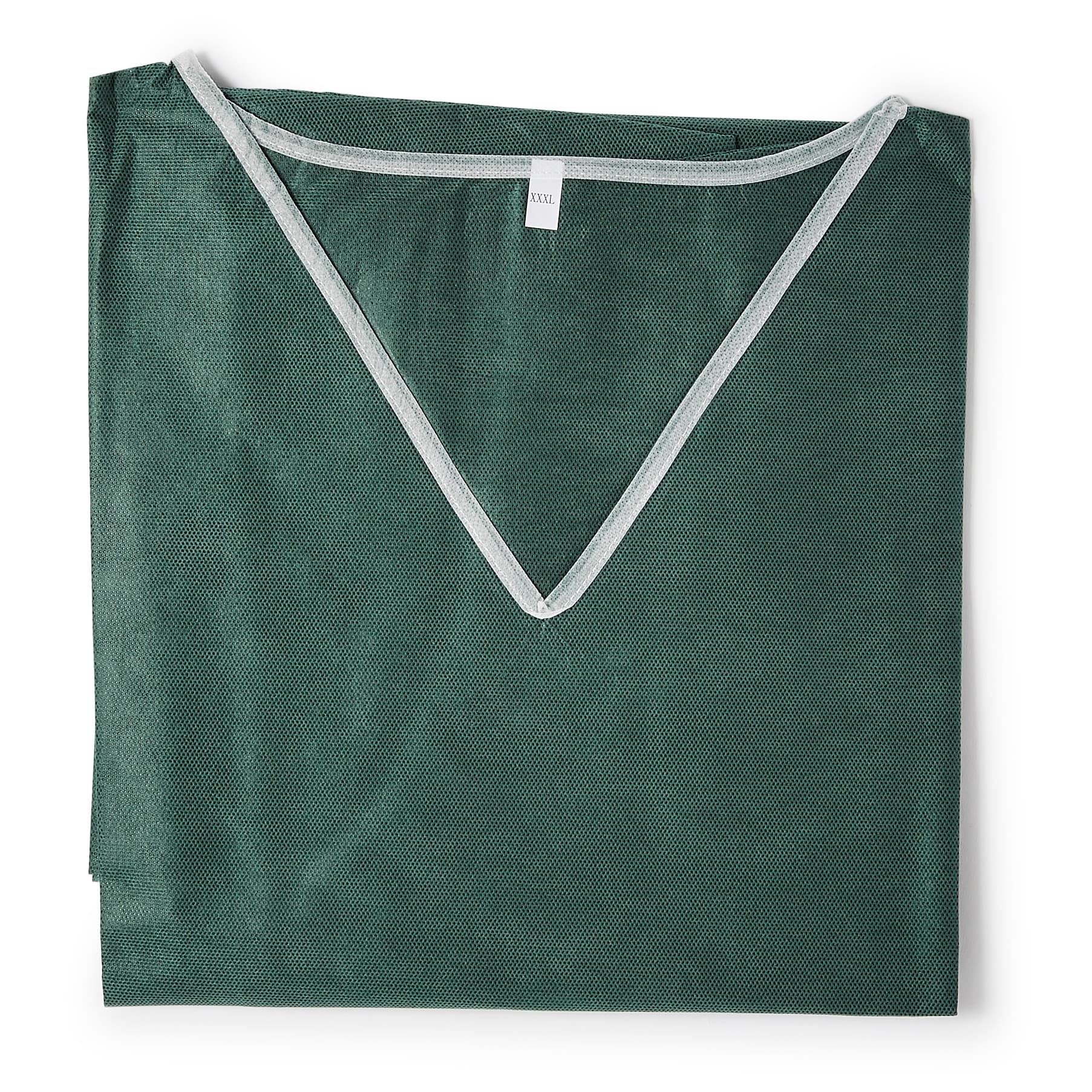 Graham Medical Scrub Shirt, Green, 3XLarge - Case of 30 - Image 1