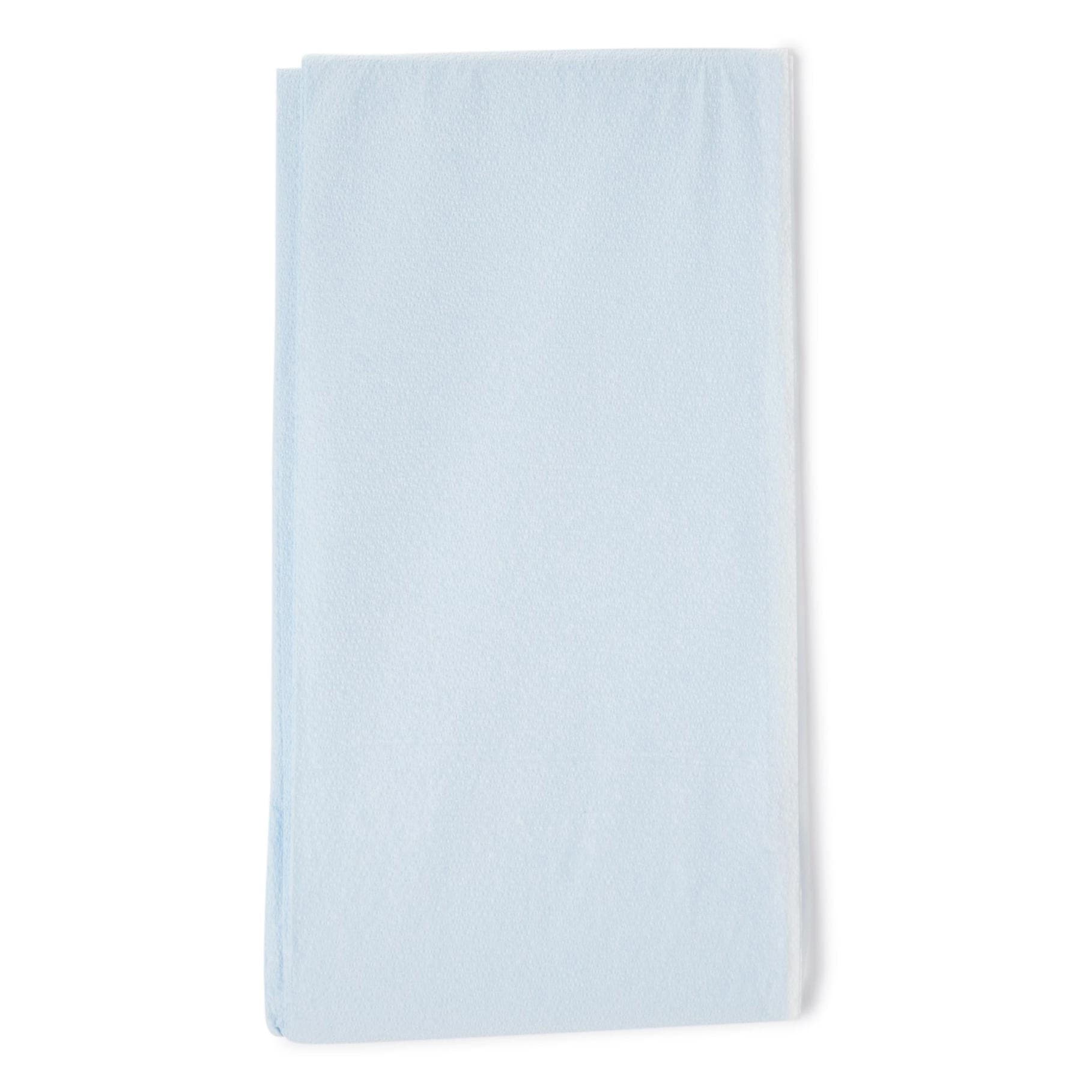 Graham Medical Products Stretcher Sheet, Blue-White