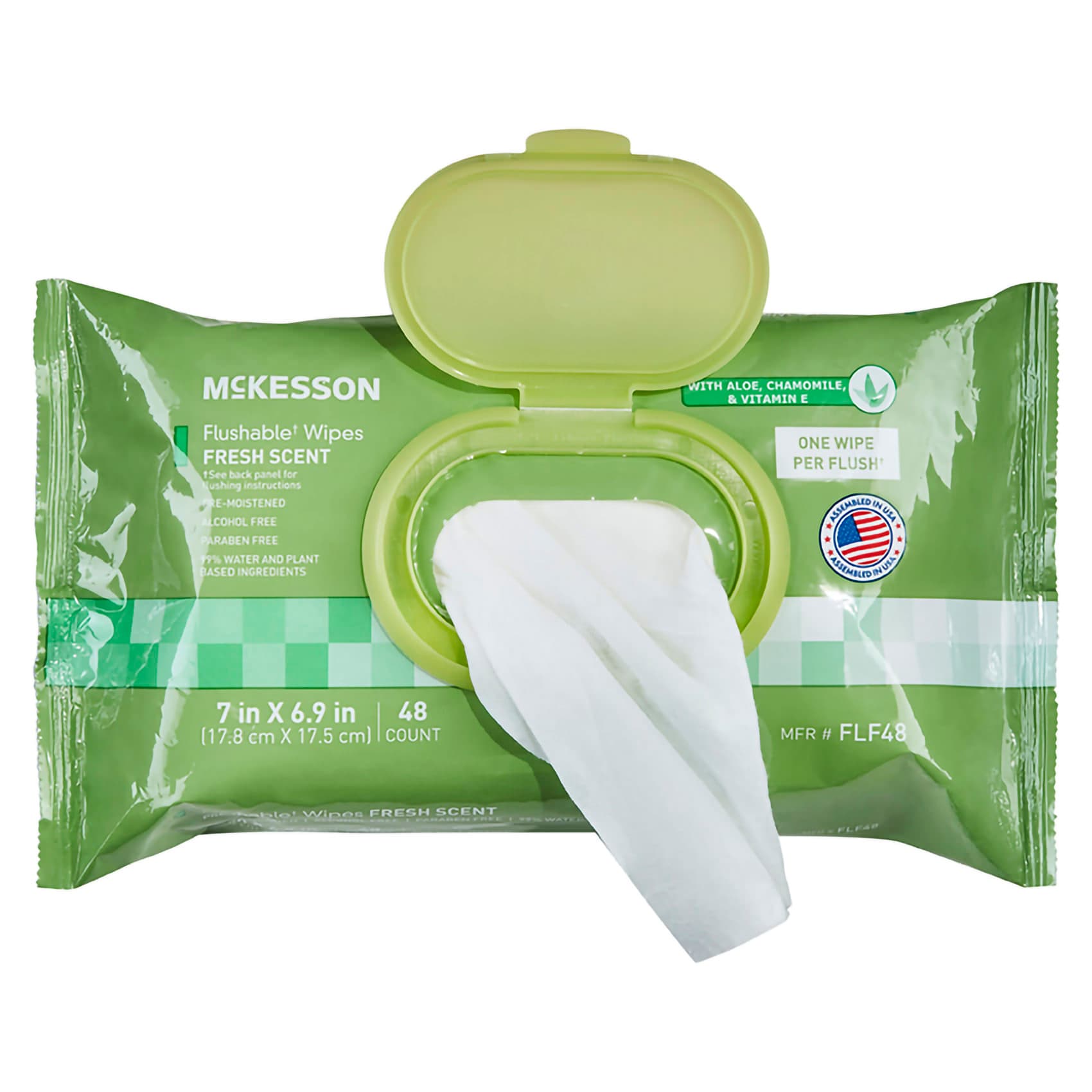 McKesson Soft Pack Flushable* Personal Wipe - Image 2