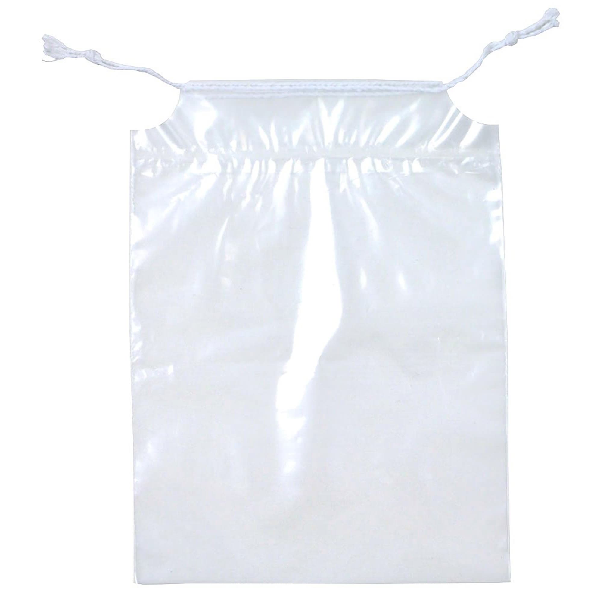Elkay Plastics Pull-Tite Low Density Polyethylene Double-Drawstring Bag, 18 x 12 Inch - Case of 1000 - Image 1