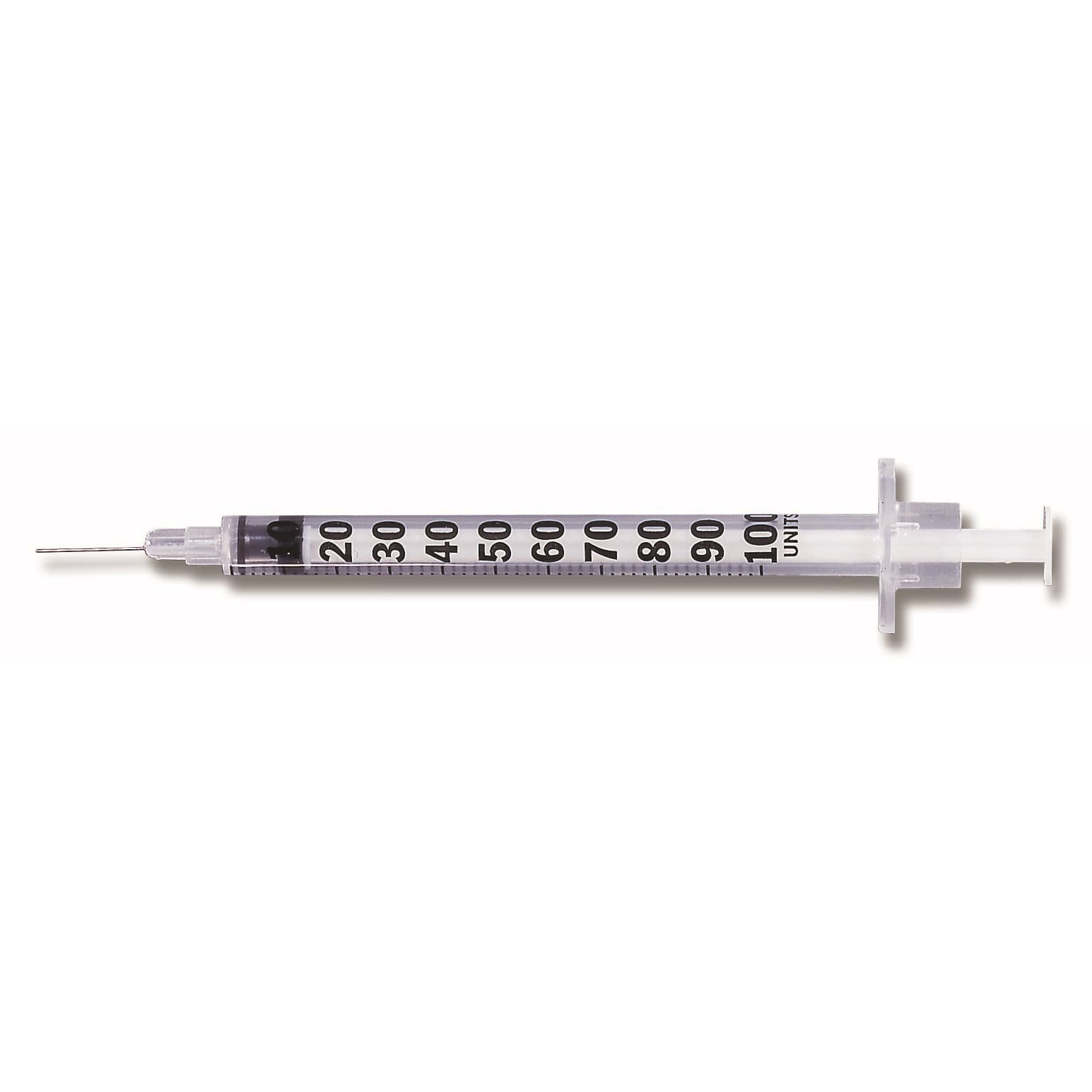 BD 1 mL Tuberculin Syringe with Detachable Needle, Slip Tip, 27 Gauge, 1/2 Inch - Box of 100 - Image 1