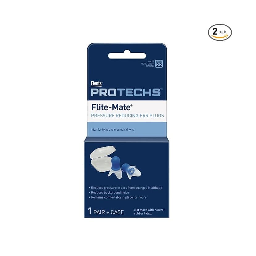 Flents Flite Mate Pressure-Reducing Ear Plugs, 1 Pair - Each - Image 2