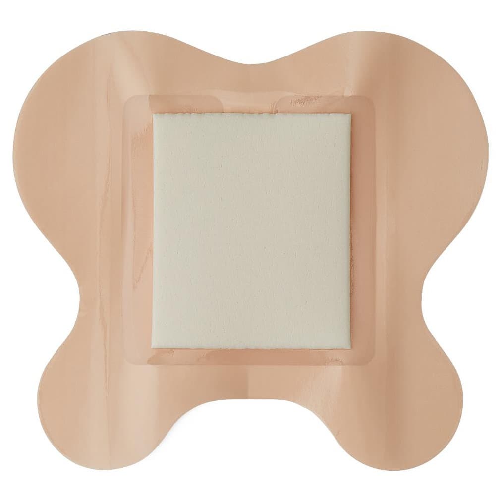 Optifoam Sacrum Adhesive Foam Dressing, 6.1 x 5.5 Inch - Each - Image 4