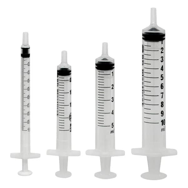 BD Oral Syringe with Tip Cap, Clear - Image 1