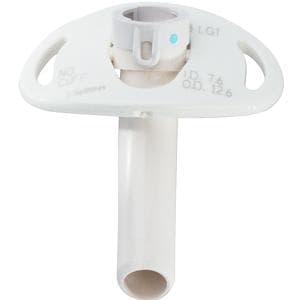 Shiley Cuffless Laryngectomy Reusable Tube, Size 10, 13.7 OD x 8.9 ID x 50 L - Image 1