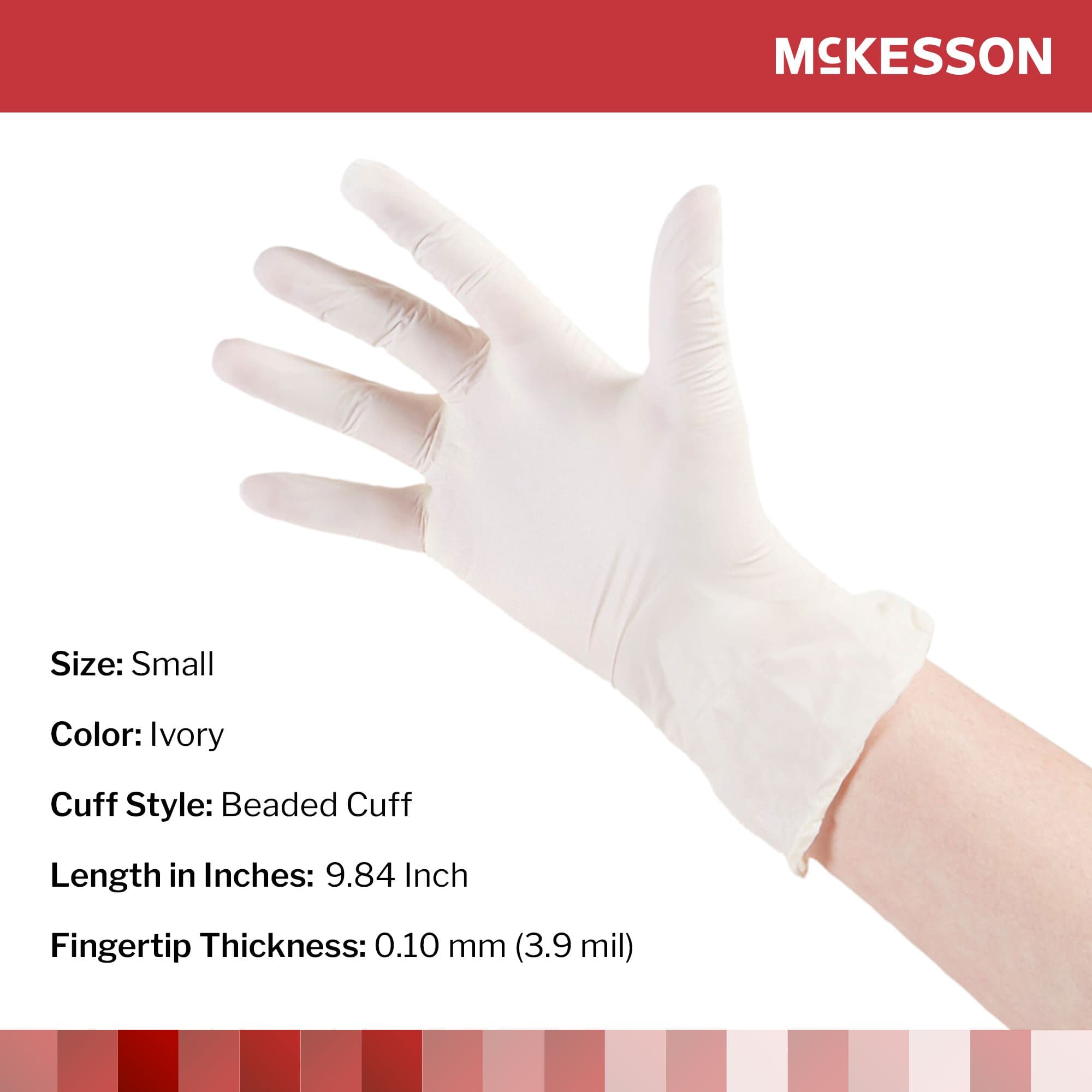 McKesson Stretch Vinyl Powder Free Exam Gloves - Image 2