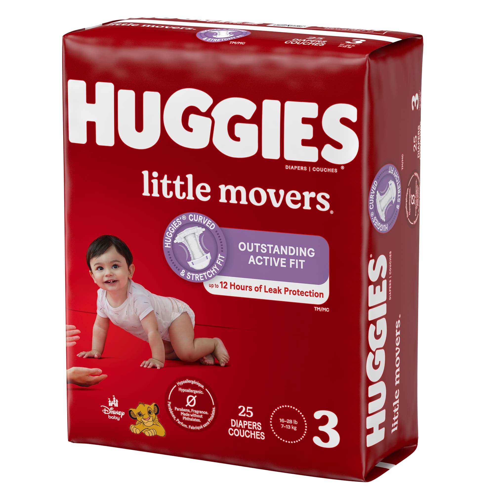 Huggies Little Movers Baby Diapers - Image 2