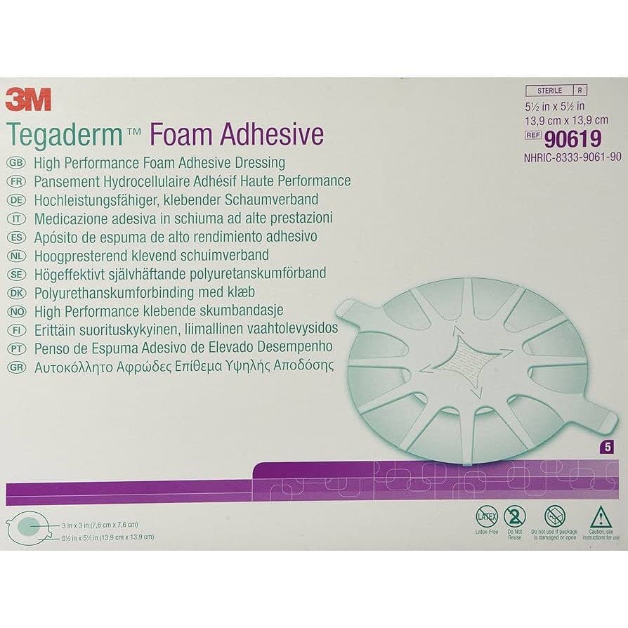 3M Tegaderm High Performance Foam Adhesive Dressing - Image 3