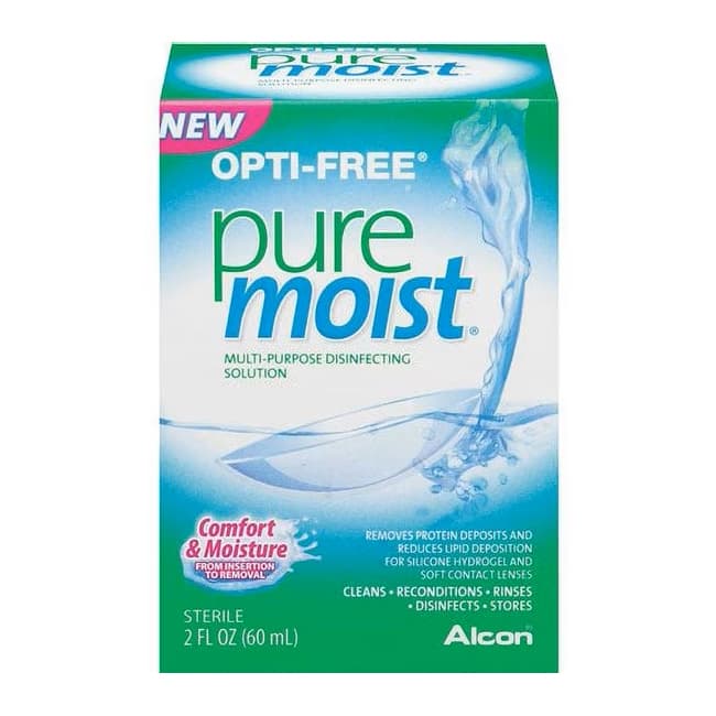 Alcon Opti-Free Puremoist Multi-Purpose Contact Solution - Image 1