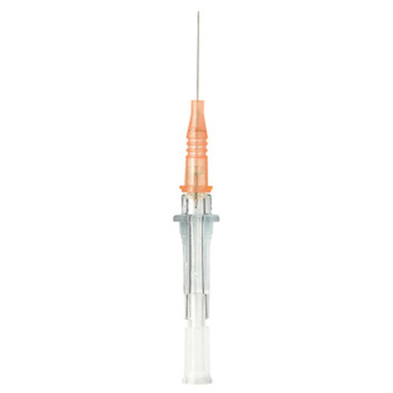 BD Angiocath Peripheral IV Catheter, Stright Hub, Orange, 14 Gauge, 1.16 Inch - Case of 200 - Image 1