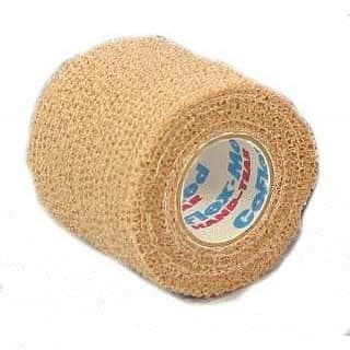 Andover CoFlex Cohesive Bandage, 6 Inch x 5 Yard, Tan - Case of 12 - Image 1