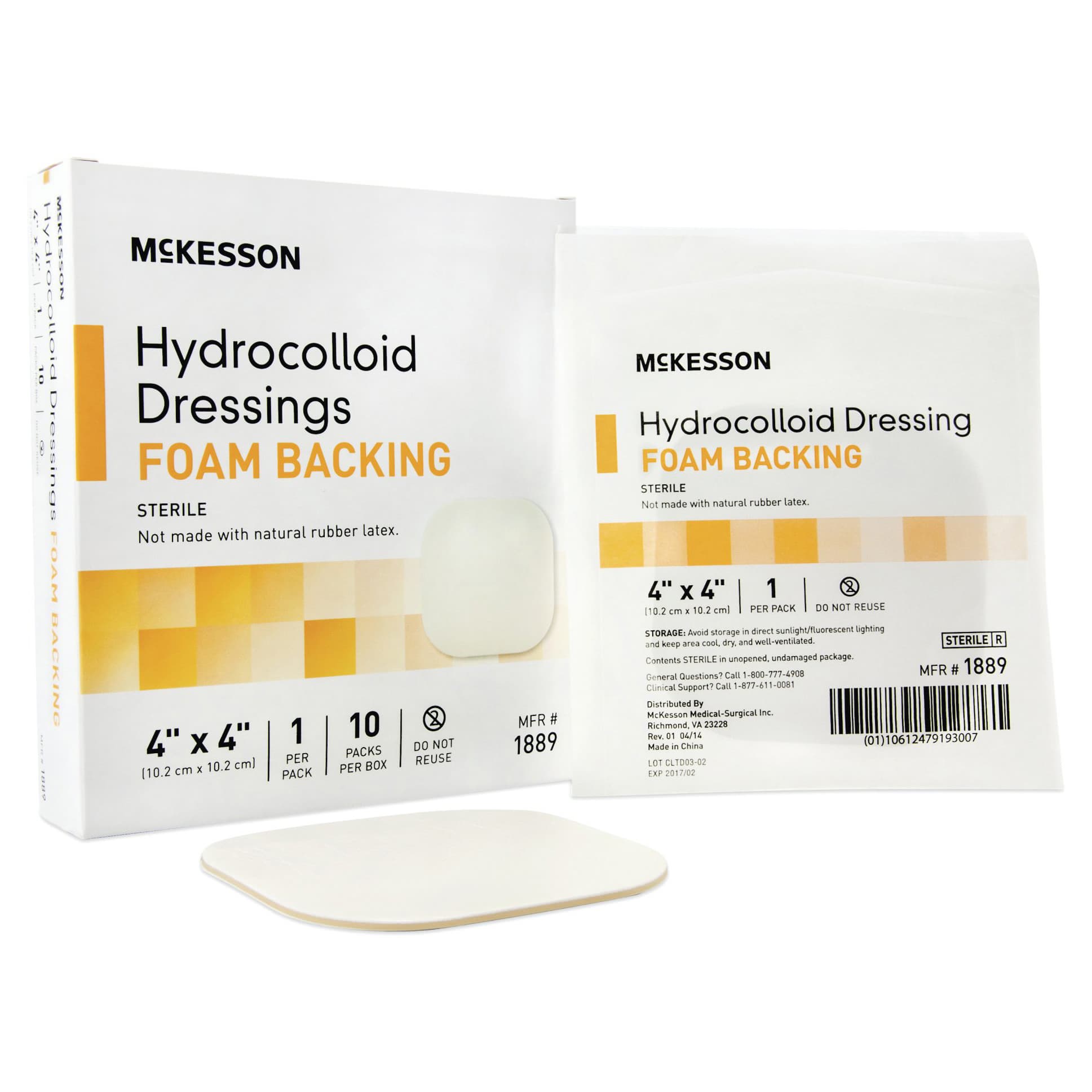 Mckesson Hydrocolloid Square Dressing - Image 3