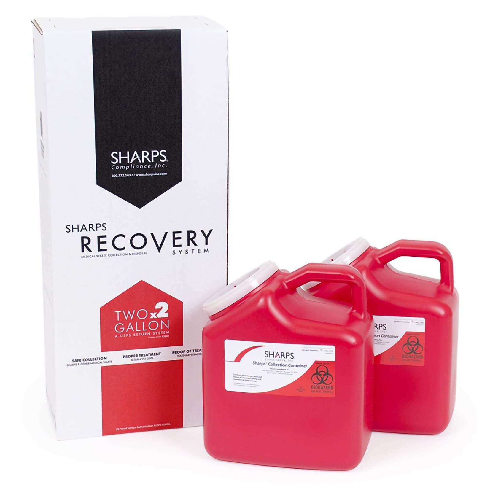 Sharps Recovery System Mailback Sharps Container - Image 1