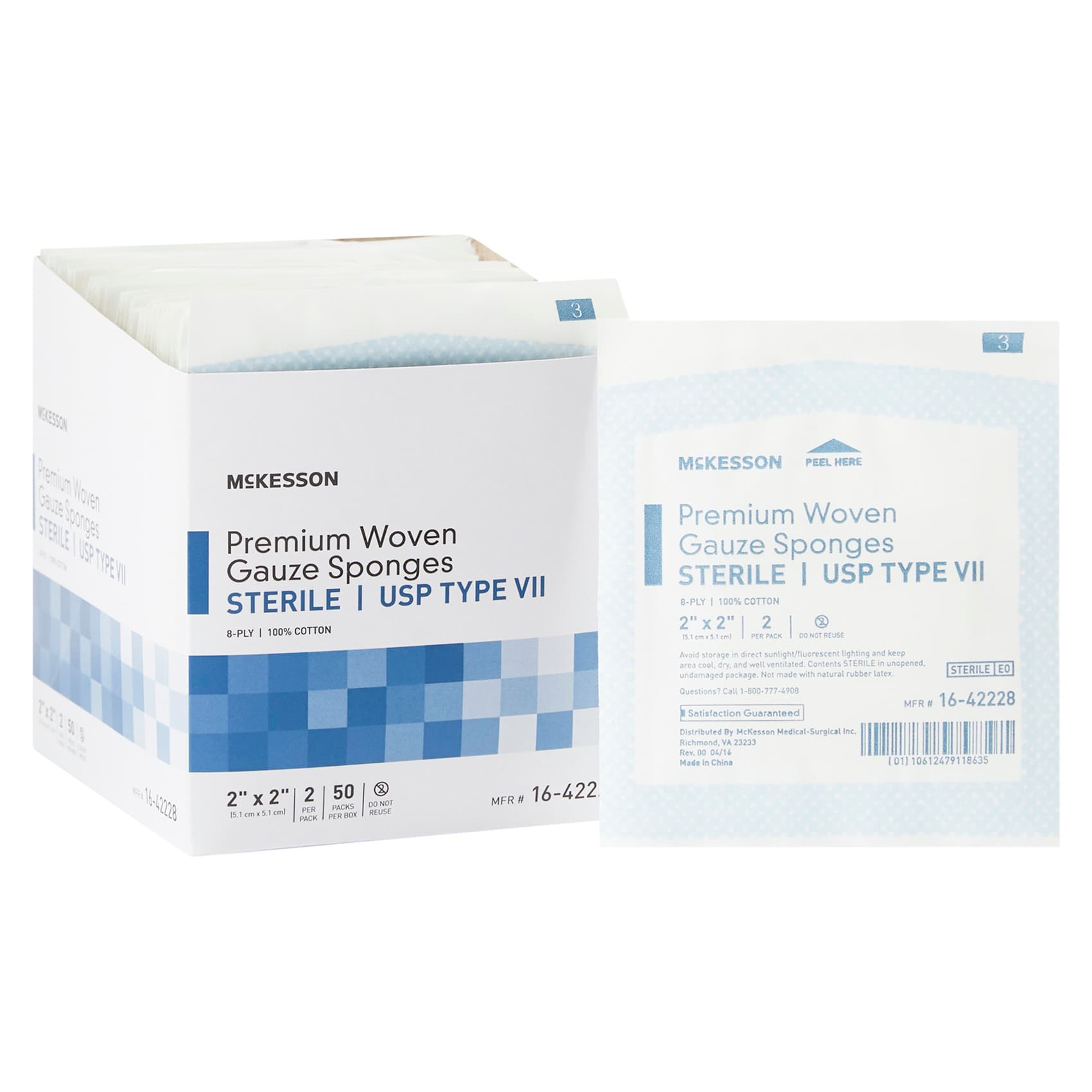 McKesson USP Type VII Gauze Sponge - Image 1