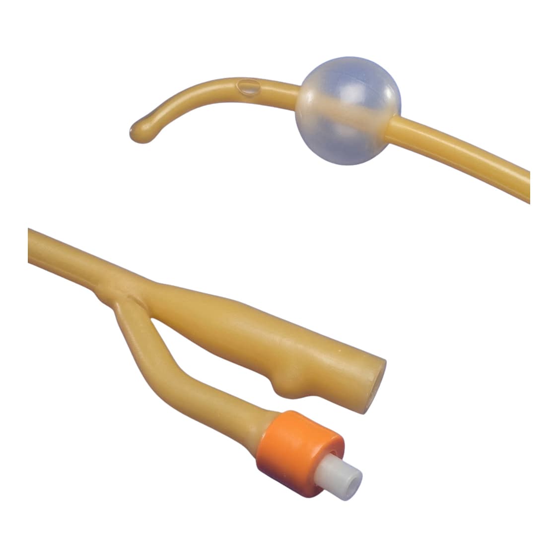 Dover Hydrogel Coated 2-Way Foley Catheter, Coude Tip, 30cc, 16 Fr - Case of 12 - Image 1