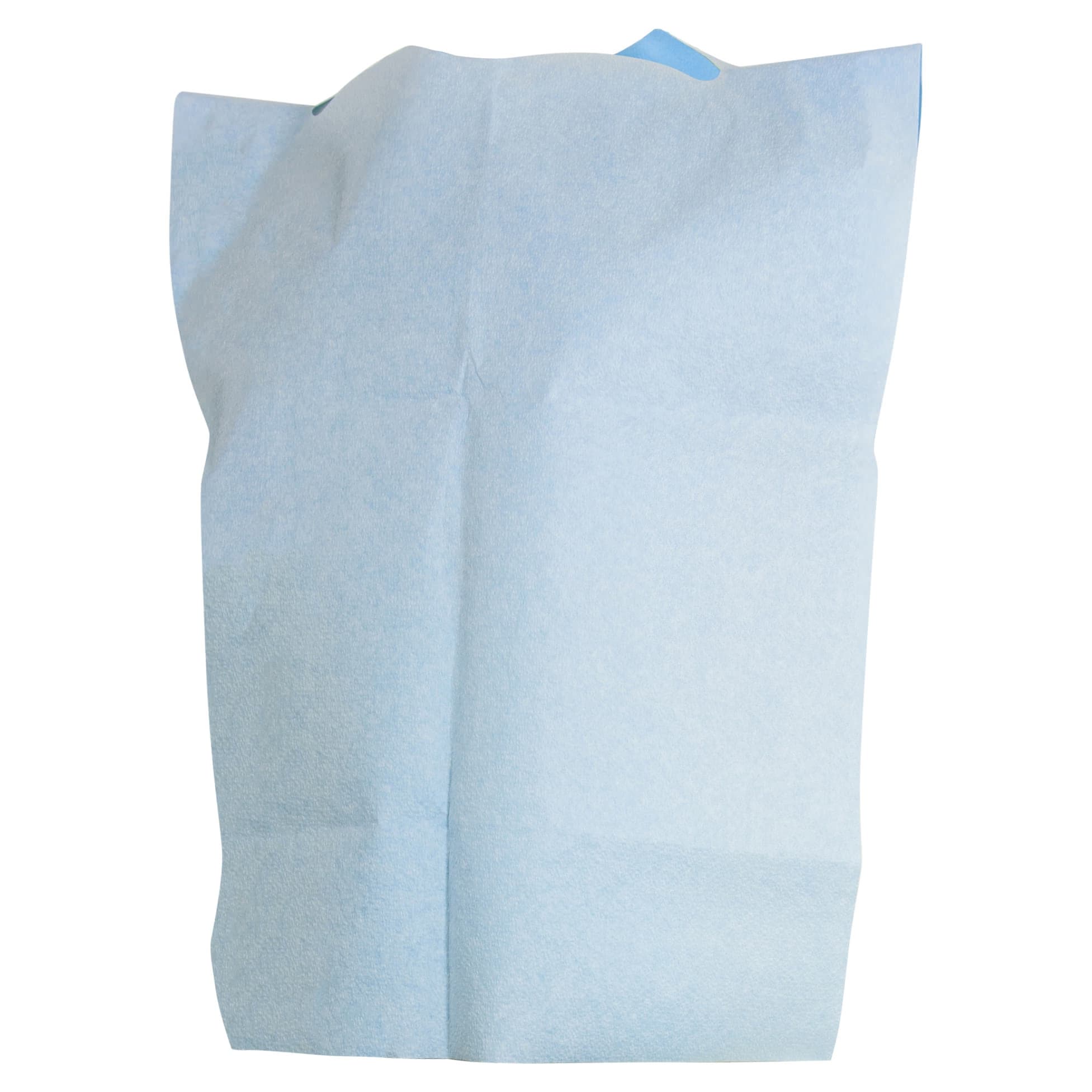 McKesson Disposable Slipover Bib, 20 x 29 Inch, Blue - Case of 500