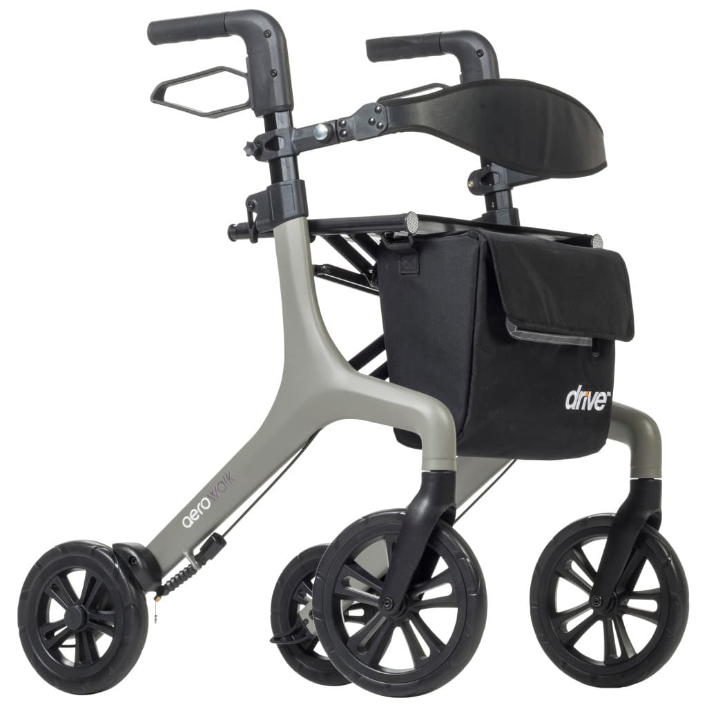 Drive AeroWalk Ultra-Lite Standard Rollator - Gray - Image 1