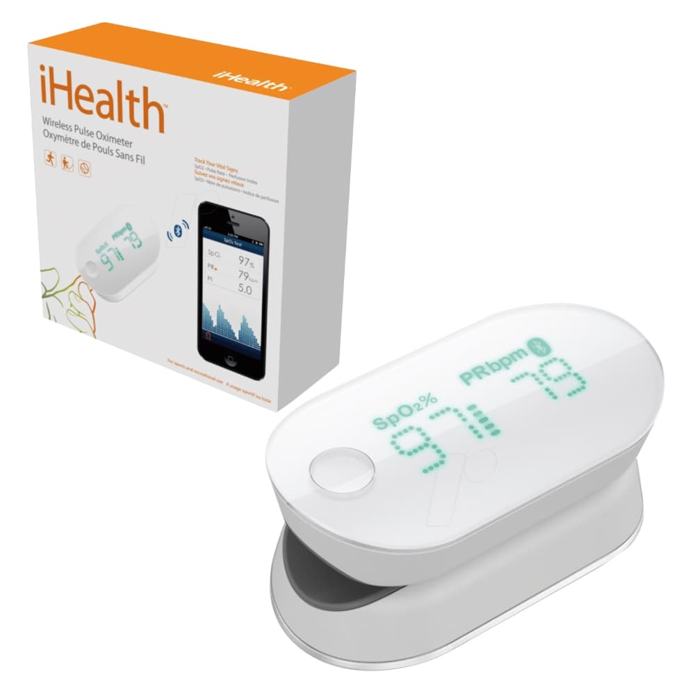 iHealth Wireless Pulse Oximeter Unit - Each