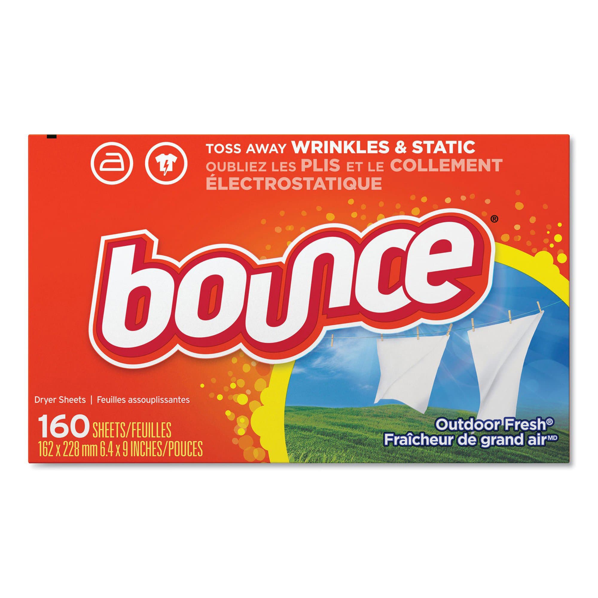 Bounce Outdoor Fresh Scent Fabric Softener & Dryer Sheets - Package of 160 - Image 1