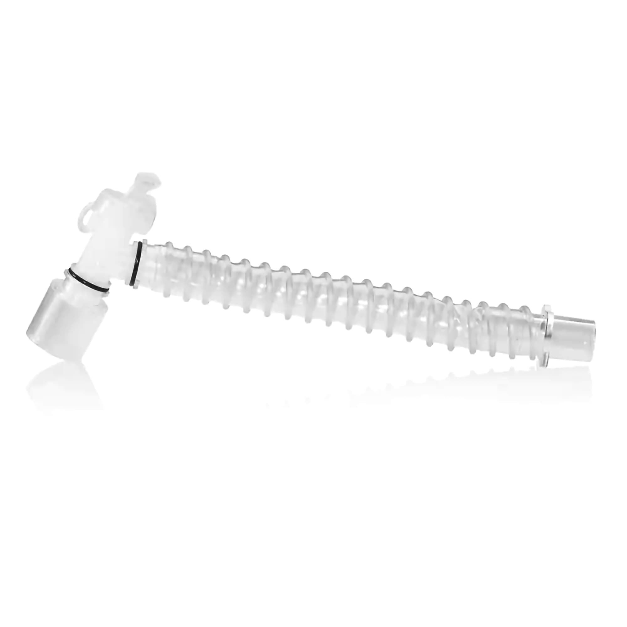 Respironics Flexible trach adapter with 15 mm cuff - Image 1