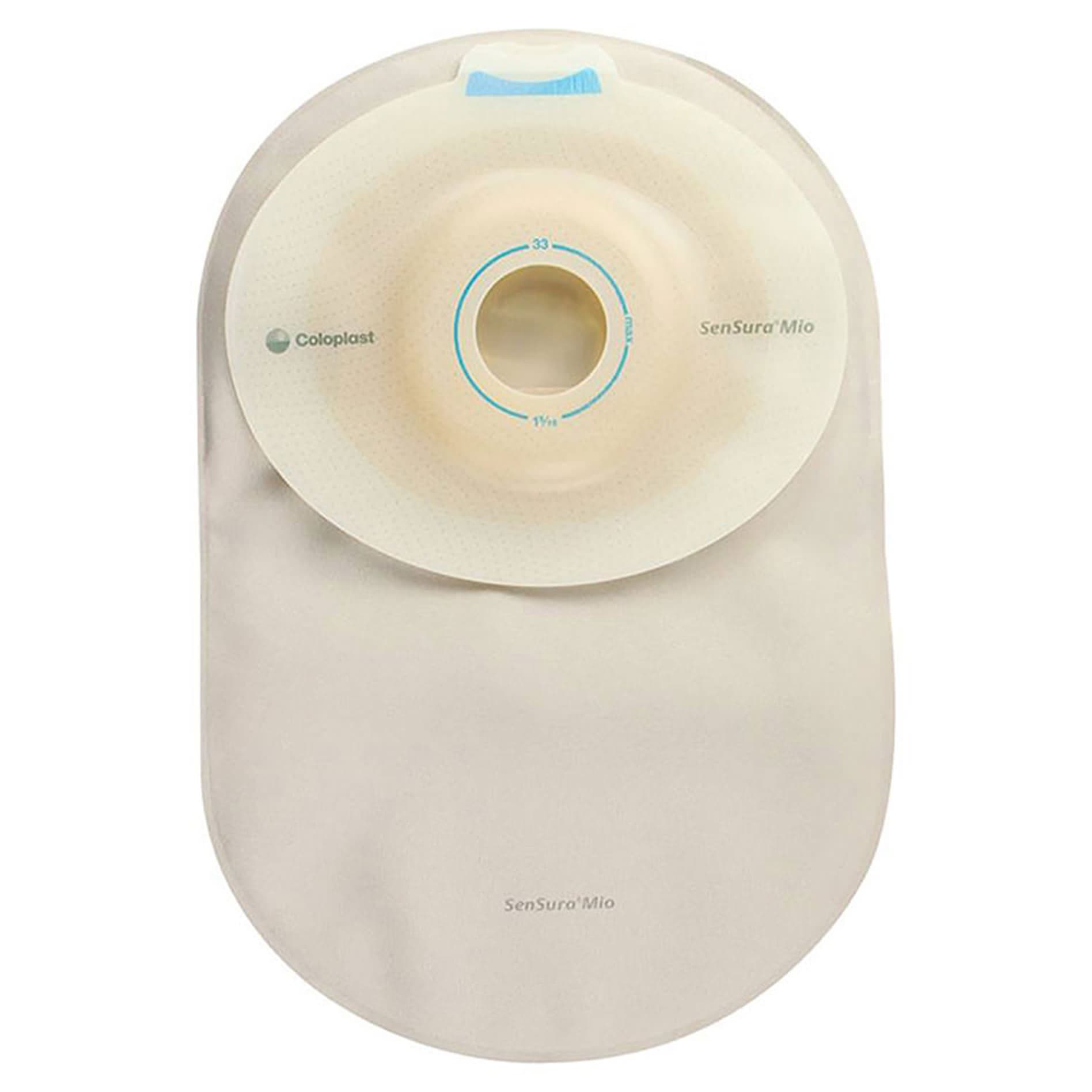 SenSura Mio Convex Soft MAXI Closed Pouch, 35 mm - Box of 10 - Image 1