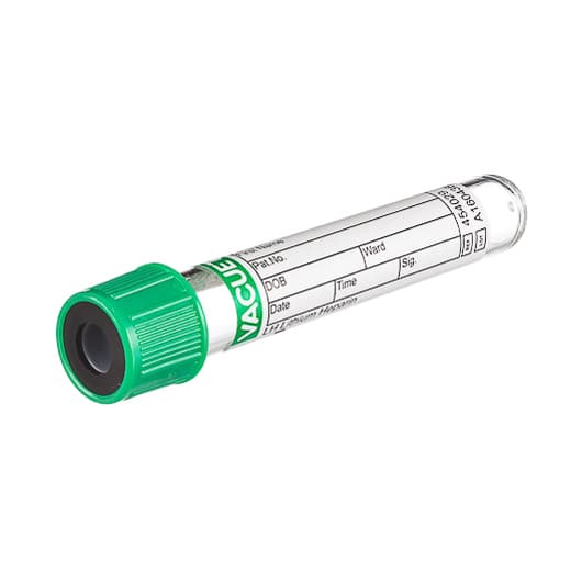 Vacuette Venous Blood Collection Tube Lithium Heparin - Image 3