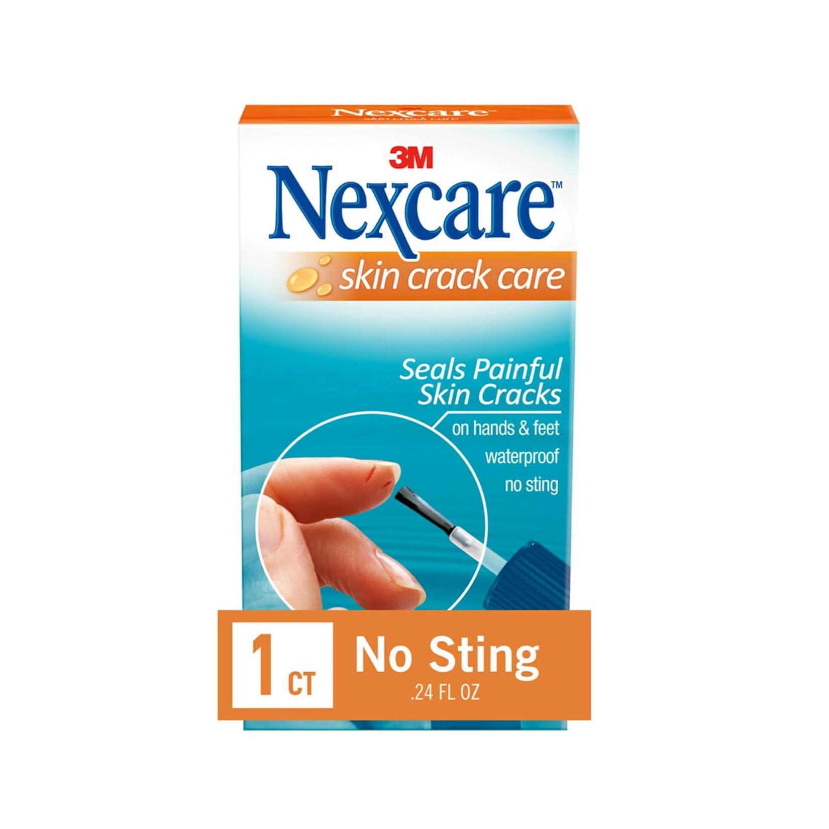 3M Nexcare Skin Crack Care, 0.24 fl oz Bottle - Image 1