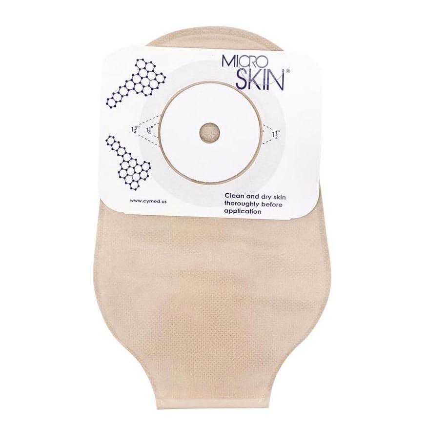Cymed 1-Piece 11" Drainable Pouch - Image 1