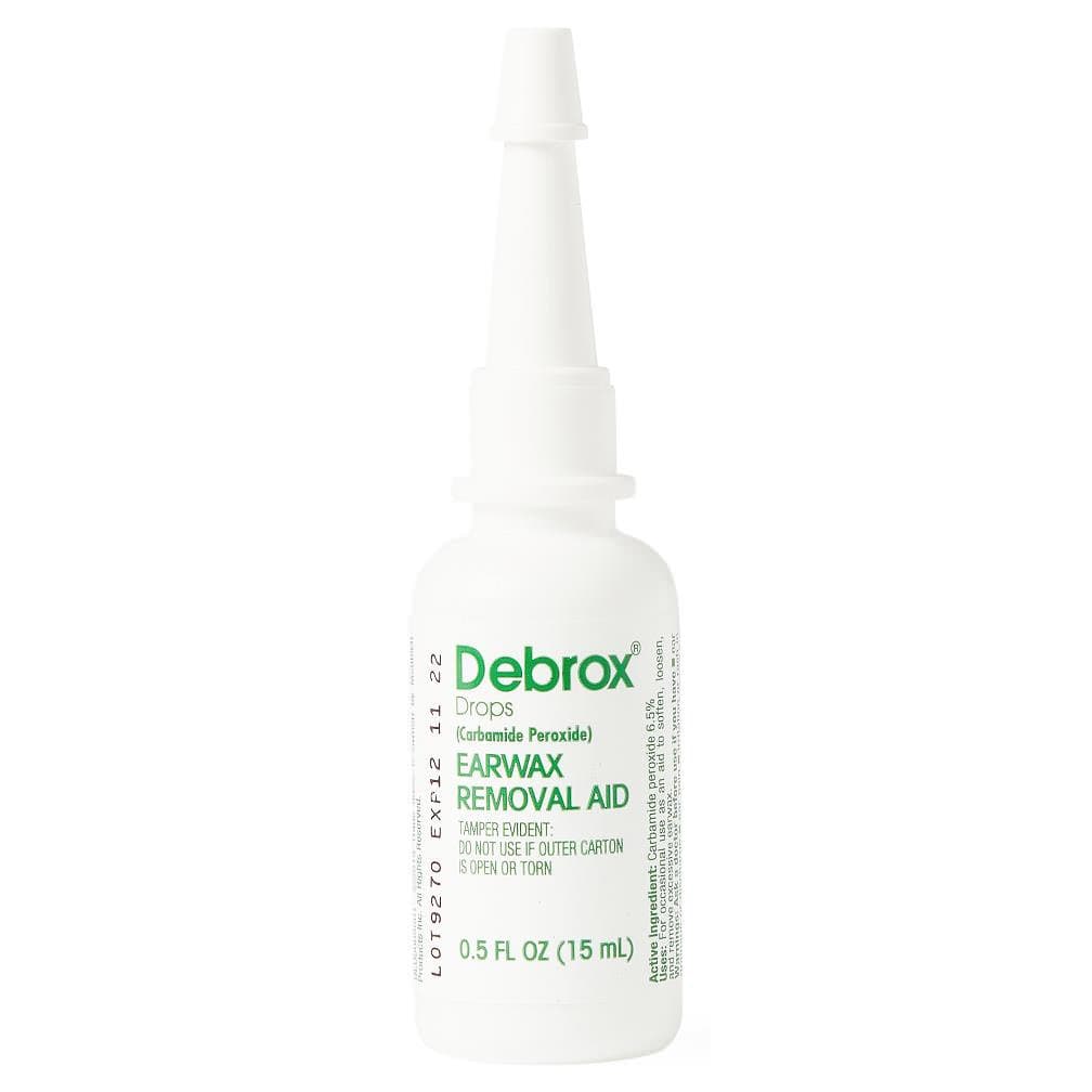 Debrox Earwax Removal Aid Drops, 0.5 oz - Each - Image 1