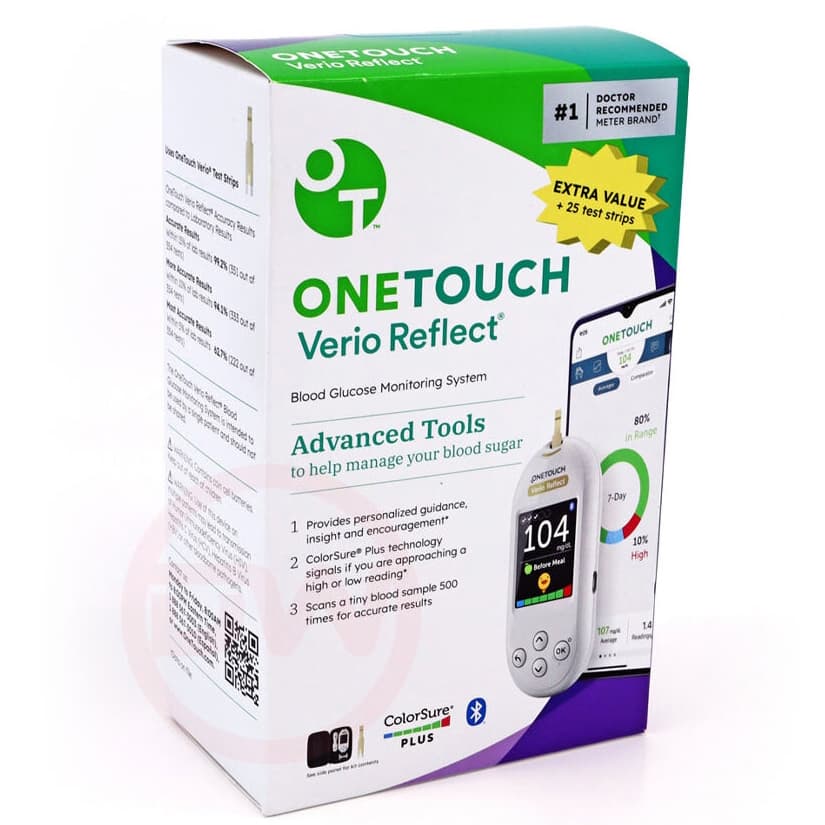 OneTouch Verio Reflect Blood Glucose Monitoring Systems - Image 1