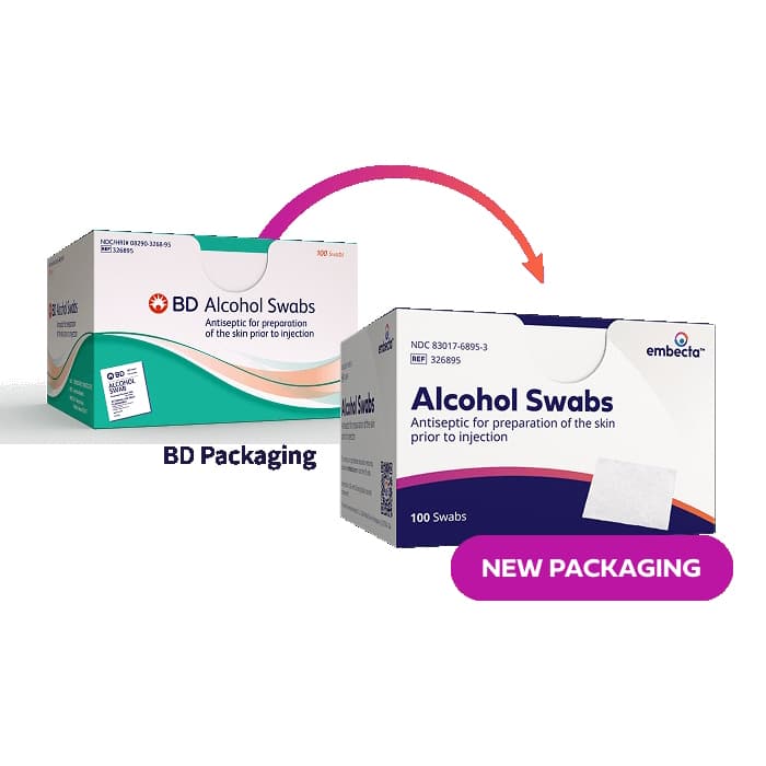 Embecta Alcohol Swabs - Image 2