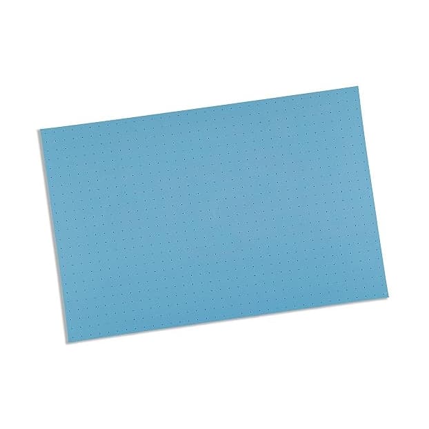 Rolyan Ezeform Splinting Material, 1% Perforated, Light Blue, 1/8 x 18 x 24 Inch - Case of 4 - Image 1