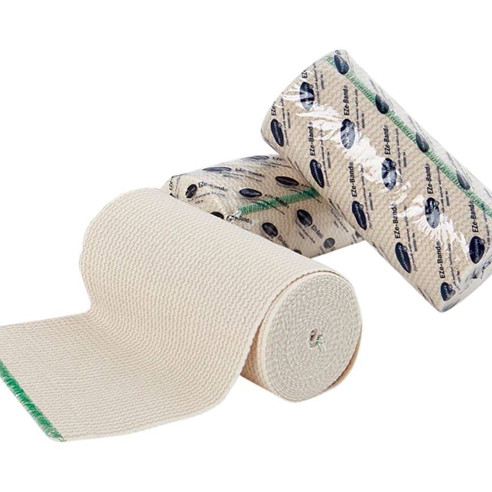 Eze-LF Band Elastic Bandage, 6 Inch X 11 Yard, Compression, Tan - Each - Image 1