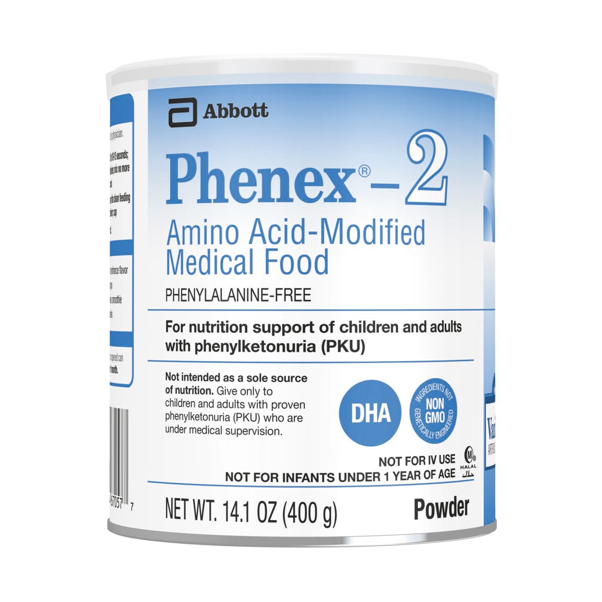 Phenex-2 PKU Oral Supplement, Vanilla, 14.1 oz - Case of 6 - Image 1
