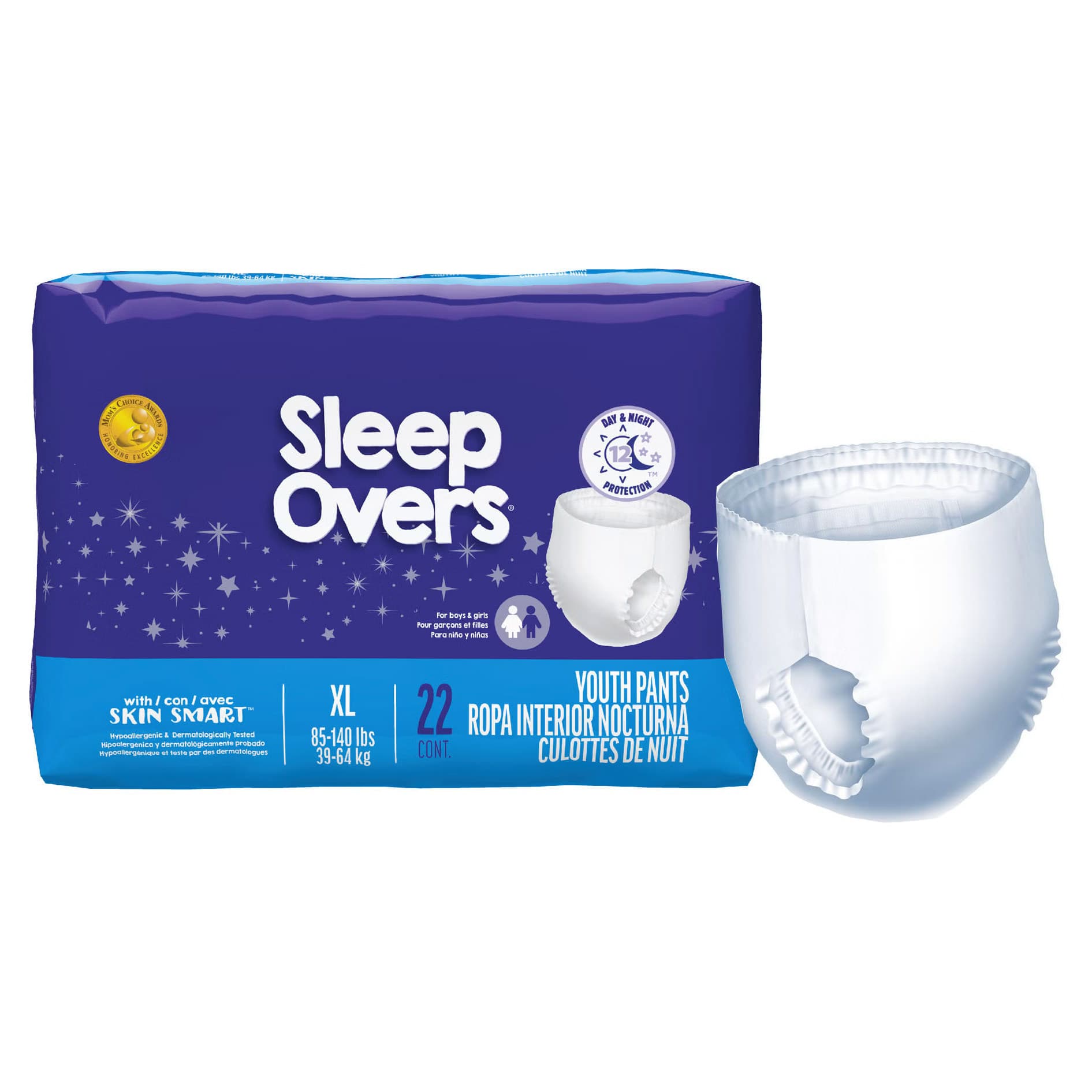 Cuties Sleepovers Youth Pants, Extra Large - Case of 88 - Image 1