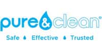 Pure and Clean brand logo