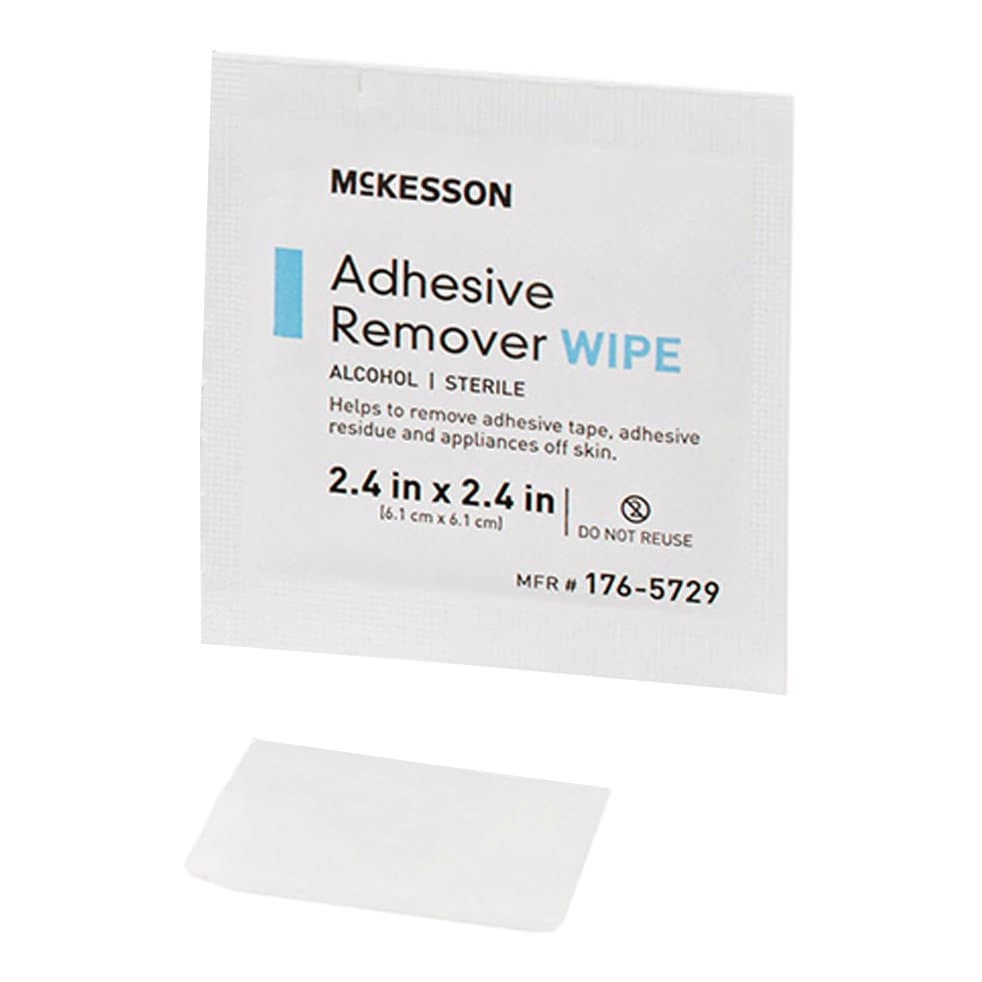 Mckesson Adhesive Remover, 2.4 x 2.4 Inch - Each - Image 1